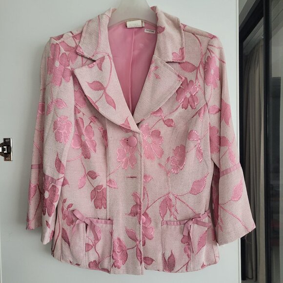 Flower pattern vintage spring jacket - Picture 1 of 7